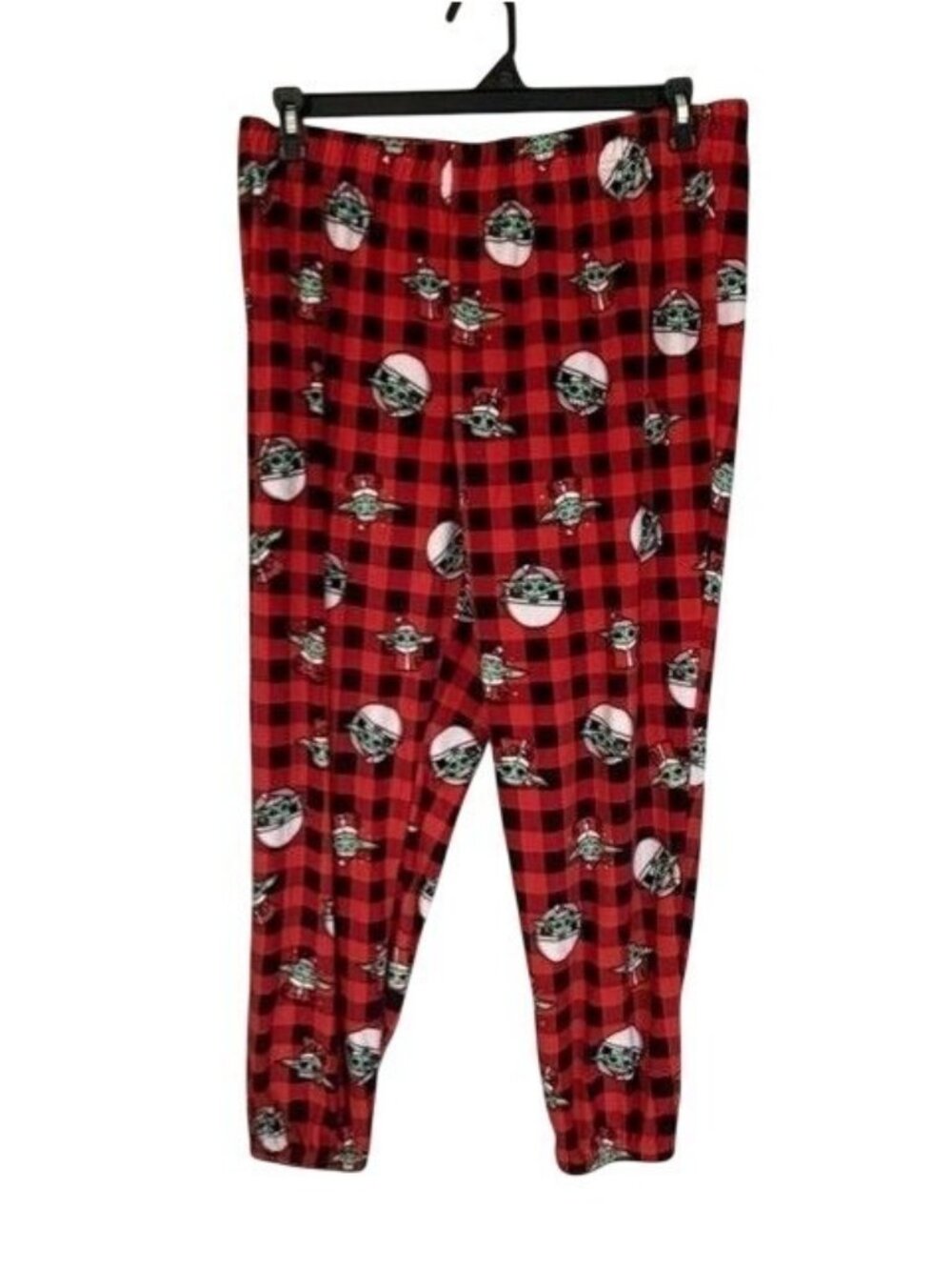 Lucas Films Star Wars Baby Yoda Christmas Sleep Pants Loungewear Fleece Size L